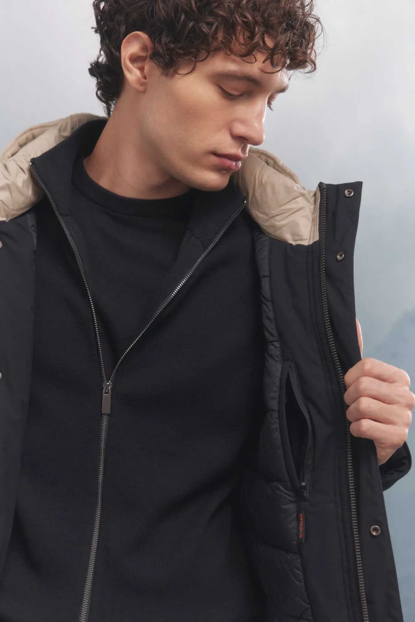 Springfield Casacos-Casaco térmica acolchoada azul