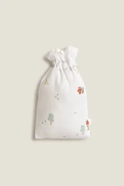 Textura Cobertores-Casas de algodão com gaze de musselina branco