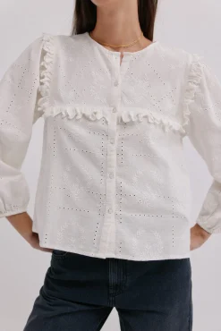 Hoss Intropia Blusas-Celia. Blusa romântica Ecru