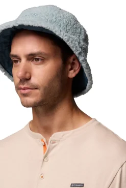 Columbia Gorrás-Chapéu Bucket Reversível Acolchoado Winter Pass™ II Sherpa Forro polar Unissex azul