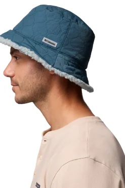 Columbia Gorrás-Chapéu Bucket Reversível Acolchoado Winter Pass™ II Sherpa Forro polar Unissex azul