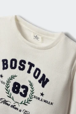 Springfield Kids Malhas|Sweatshirts-Chenille, garota de Nova York. vison