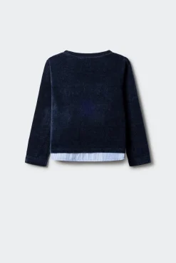 Springfield Kids Malhas|Sweatshirts-Chenille, garota de Nova York. azul