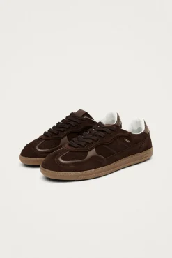 Alohas Sneakers-Chinelos de couro Tb.490 Rife Castanho