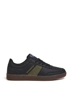 Spagnolo Sneakers-Chinelos de quarto casuais de lazer Preto