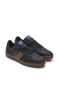 Spagnolo Sneakers-Chinelos de quarto casuais de lazer Preto