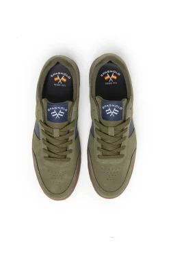 Spagnolo Sneakers-Chinelos de quarto casuais de lazer Verde