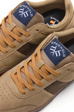 Spagnolo Sneakers-Chinelos de quarto casuais de lazer Castanho