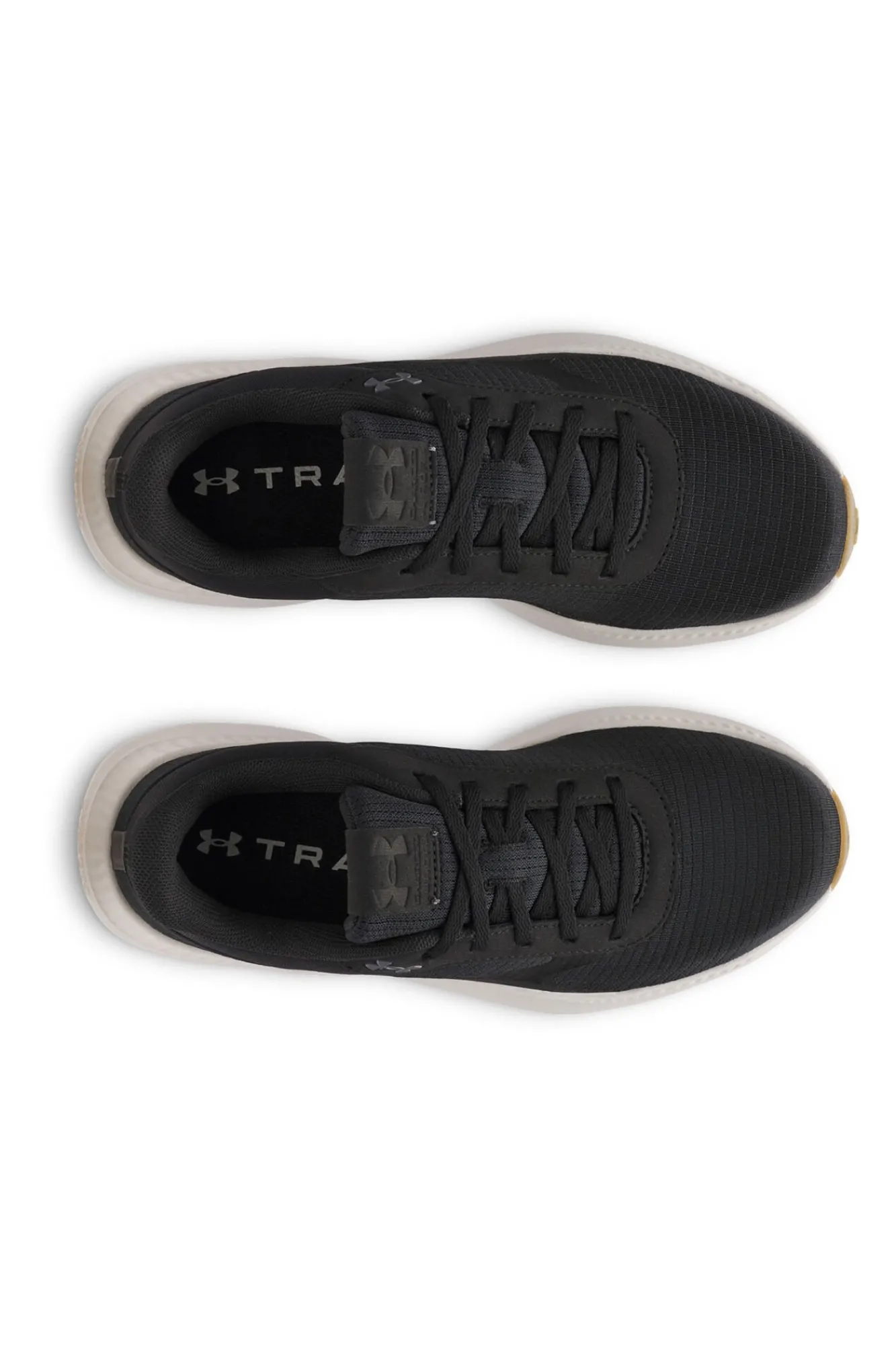 Under Armour Sneakers-Chinelos de quarto de corrida femininos cinzento