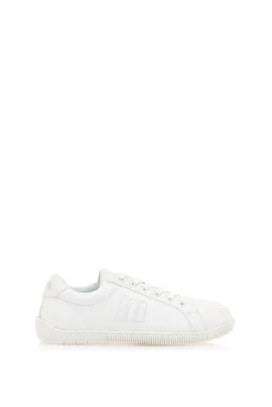 MTNG Sneakers-Chinelos de quarto femininos descalços branco