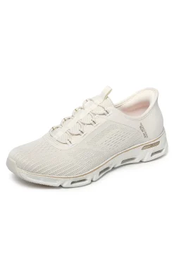 Skechers Sneakers-Chinelos de quarto Glide-Step Gratify Branco