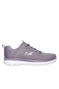 Skechers Sneakers-Chinelos de quarto Graceful Roxo