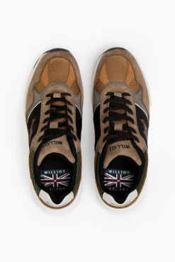 Williot Sneakers-Chinelos de quarto Kyoto Castanho