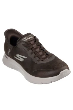 Skechers Sneakers-Chinelos de quarto Tênis Go Walk Castanho
