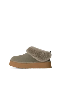 Ugg Calçado De Couro-Chinelos Tazzelle Verde