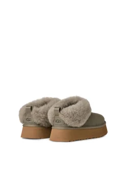Ugg Calçado De Couro-Chinelos Tazzelle Verde