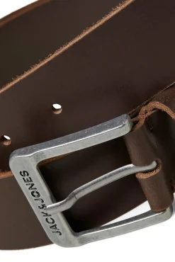 Jack & Jones Cintos-Cinto básico pele castanho