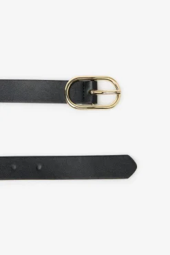 Cortefiel Cintos-Cinto clássico de PU Preto