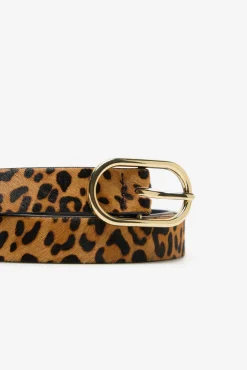 Cortefiel Cintos-Cinto clássico de PU Castanho