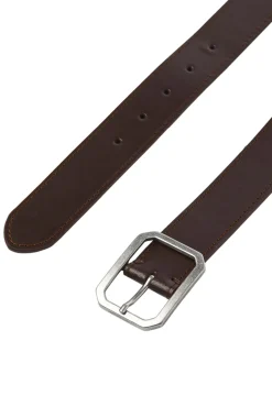 Jack & Jones Cintos-Cinto com fivela de metal Castanho