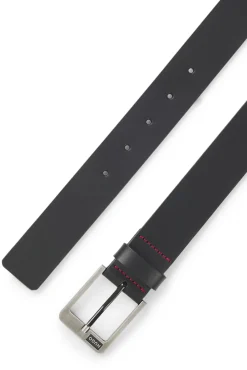 HUGO Cintos-Cinto de couro Preto