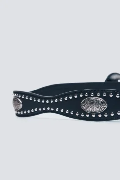 Springfield Cintos-Cinto de cowboy cravejado preto