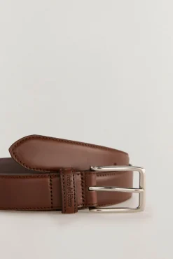 Pedro del Hierro Cintos-Cinto de pele Marrom