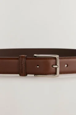 Pedro del Hierro Cintos-Cinto de pele Marrom