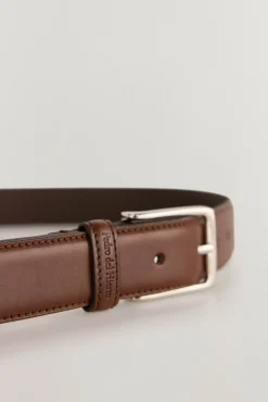 Pedro del Hierro Cintos-Cinto de pele Marrom