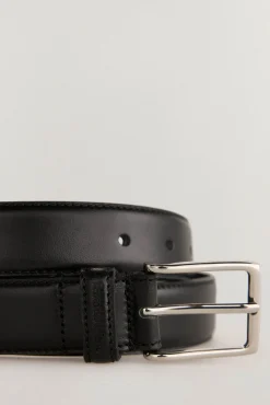 Pedro del Hierro Cintos-Cinto de pele Preto