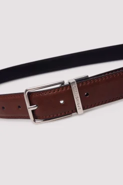 Springfield Cintos-Cinto efeito pele básico vison