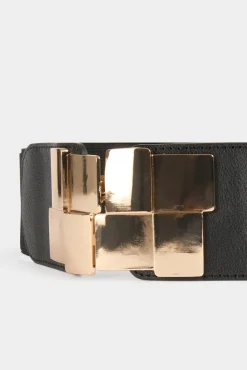 Morgan Cintos-Cinto elástico com fivelas Preto