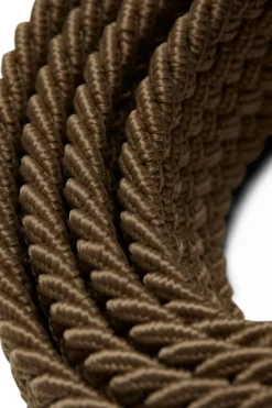 Jack & Jones Cintos-Cinto entrançado elástico cru