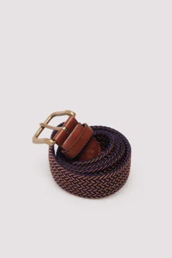 Springfield Cintos-Cinto entrançado multicolorido azul