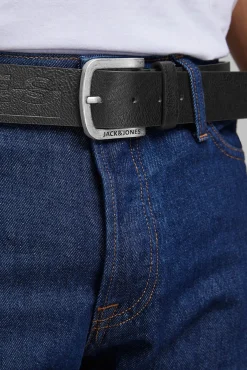Jack & Jones Cintos-Cinto pele preto