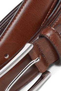 Jack & Jones Cintos-Cinto pele Castanho