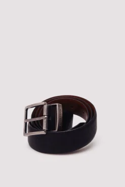 Springfield Cintos-Cinto reversível microperfurado preto