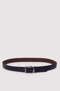 Springfield Cintos-Cinto reversível microperfurado azul