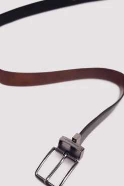 Springfield Cintos-Cinto texano reversível preto