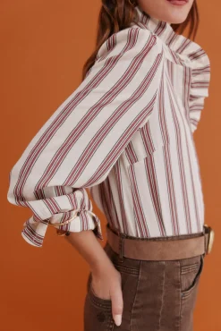 Hoss Intropia Blusas-Claudette. Blusa às riscas Granada