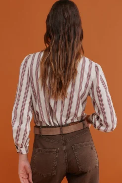 Hoss Intropia Blusas-Claudette. Blusa às riscas Granada