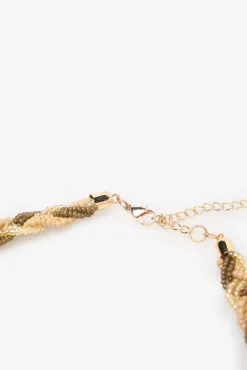 Cortefiel Joalharia E Bijuteria-Colar de franjas Multicolorido