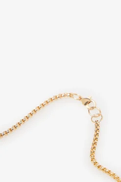 Cortefiel Joalharia E Bijuteria-Colar longo de medalha Dourado