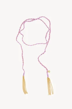 Hoss Intropia Joalharia E Bijuteria-Colar longo trançado Nicole. Dourado