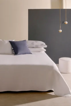 Bassols Colchas E Edredões-Colcha Dorian 135-140 cm Branco