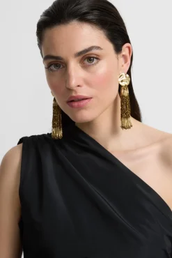 Silbon T-Shirts-Coleção de eventos de alta qualidade em tafetá laçada Preto