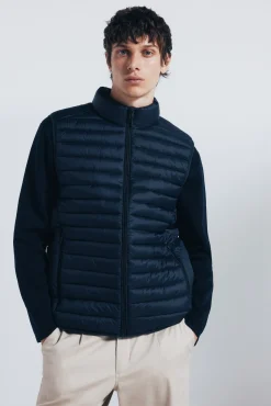 Springfield Coletes-Colete acolchoado azul