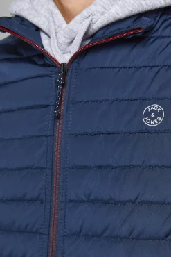 Jack & Jones Coletes-Colete acolchoado azul