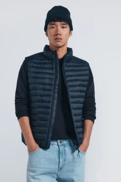 Springfield Coletes-Colete acolchoado preto