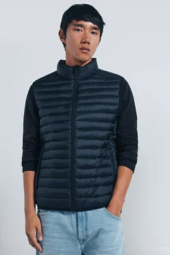 Springfield Coletes-Colete acolchoado preto